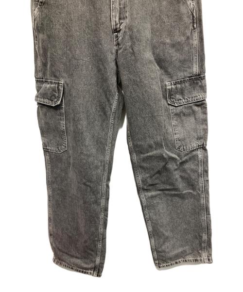 LEVI'S（リーバイス）LEVI'S (リーバイス) シルバータブ デニムパンツ グレー サイズ:W34の古着・服飾アイテム