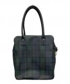 PORTER×B印YOSHIDAポーター×ビージルシヨシダ）の古着「別注 “JFK” ボストンブリーフバッグ ブリーフケース」｜ダークグリーン