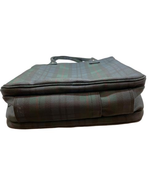 PORTER（ポーター）PORTER (ポーター) B印YOSHIDA (ビージルシヨシダ) 別注 “JFK” ボストンブリーフバッグ ブリーフケース ダークグリーンの古着・服飾アイテム