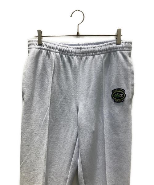 LACOSTE（ラコステ）LACOSTE (ラコステ) ダブルフェイス鹿の子地パンツ ブルー サイズ:US 5の古着・服飾アイテム