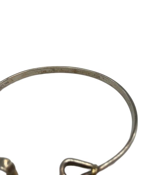 TIFFANY & Co.（ティファニー）TIFFANY & Co. (ティファニー) ラブノット フック&アイバングルの古着・服飾アイテム