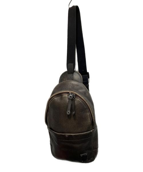 DIESEL（ディーゼル）DIESEL (ディーゼル) ワンショルダーバッグ ブラウンの古着・服飾アイテム