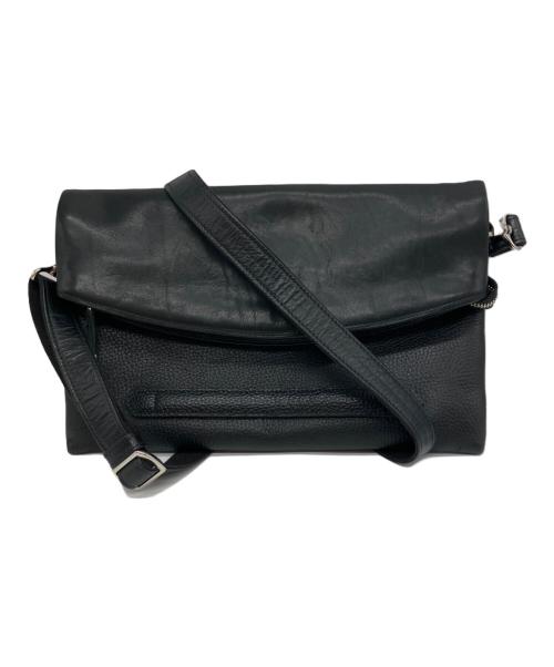 FIVEWOODS（ファイブウッズ）FIVEWOODS (ファイブウッズ) クラッチショルダーバッグ ブラックの古着・服飾アイテム