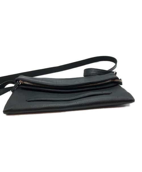 FIVEWOODS（ファイブウッズ）FIVEWOODS (ファイブウッズ) クラッチショルダーバッグ ブラックの古着・服飾アイテム