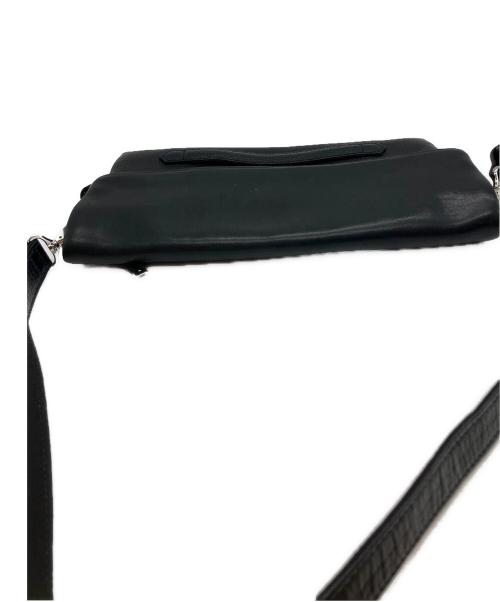 FIVEWOODS（ファイブウッズ）FIVEWOODS (ファイブウッズ) クラッチショルダーバッグ ブラックの古着・服飾アイテム