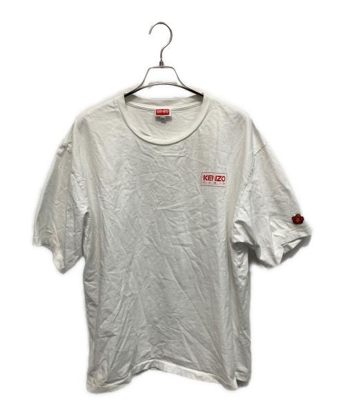 KENZO（ケンゾー）KENZO (ケンゾー) 2022AW LOGO TEE 半袖カットソー ホワイト サイズ:XXLの古着・服飾アイテム