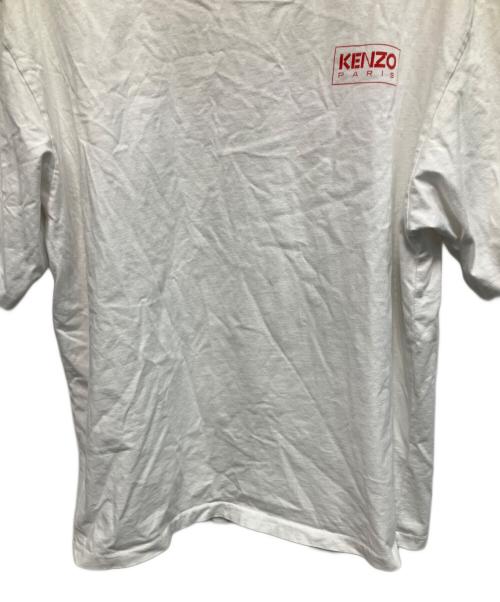 KENZO（ケンゾー）KENZO (ケンゾー) 2022AW LOGO TEE 半袖カットソー ホワイト サイズ:XXLの古着・服飾アイテム