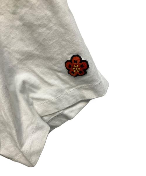 KENZO（ケンゾー）KENZO (ケンゾー) 2022AW LOGO TEE 半袖カットソー ホワイト サイズ:XXLの古着・服飾アイテム
