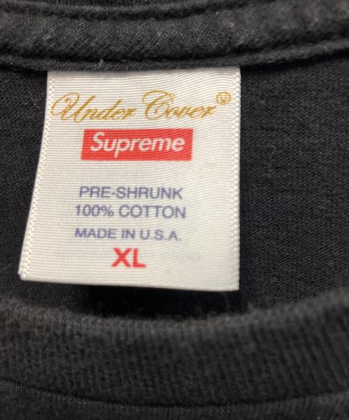 SUPREME（シュプリーム）SUPREME (シュプリーム) UNDERCOVER (アンダーカバー) Face TEE フェース 半袖カットソー ブラック サイズ:XLの古着・服飾アイテム