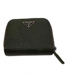 PRADA（プラダ）の古着「2つ折り財布」｜オリーブ