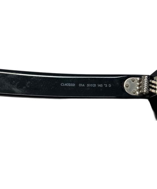 CELINE（セリーヌ）CELINE (セリーヌ) ブラックフレーム 41 サングラス ブラック サイズ:51□21 145の古着・服飾アイテム