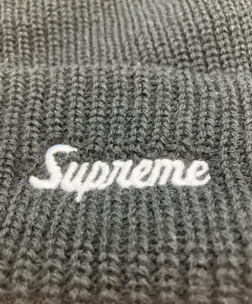 SUPREME（シュプリーム）SUPREME (シュプリーム) ニット帽 ブラックの古着・服飾アイテム