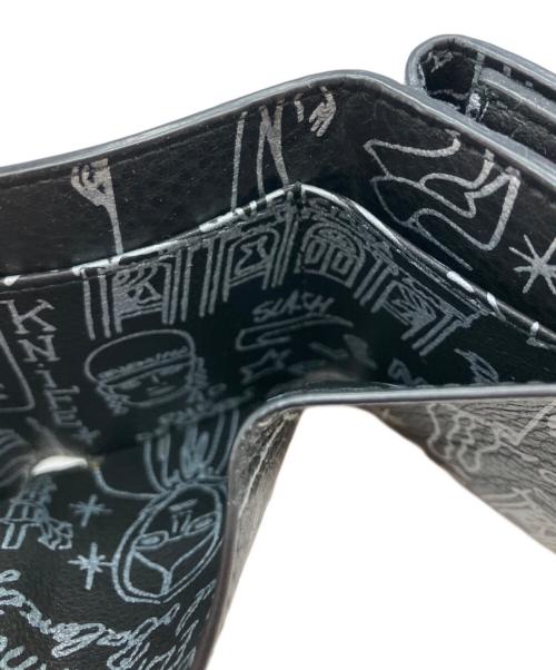 BALENCIAGA（バレンシアガ）BALENCIAGA (バレンシアガ) グラフィティ コンパクトウォレット ブラックの古着・服飾アイテム