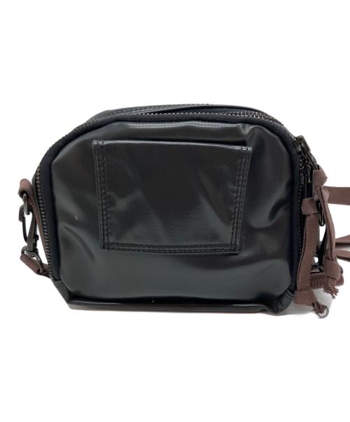 LUGGAGE LABEL（ラゲッジ レーベル）LUGGAGE LABEL (ラゲッジ レーベル) LINER ショルダーバッグ ブラックの古着・服飾アイテム