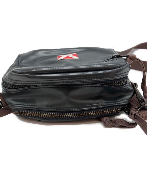 LUGGAGE LABEL（ラゲッジ レーベル）LUGGAGE LABEL (ラゲッジ レーベル) LINER ショルダーバッグ ブラックの古着・服飾アイテム