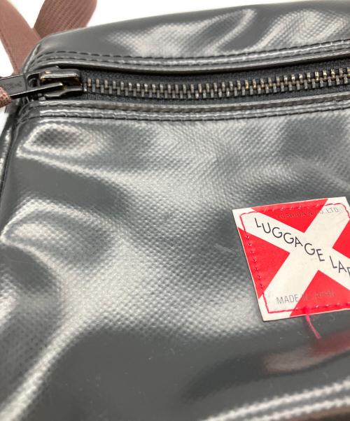 LUGGAGE LABEL（ラゲッジ レーベル）LUGGAGE LABEL (ラゲッジ レーベル) LINER ショルダーバッグ ブラックの古着・服飾アイテム