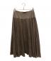 BEARDSLEY (ビアズリー) ウエストジャージースカート ブラウン サイズ:Free：6000円