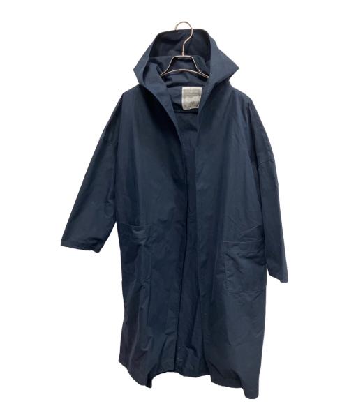 BEARDSLEY（ビアズリー）BEARDSLEY (ビアズリー) フーデッドコート ネイビー サイズ:Freeの古着・服飾アイテム