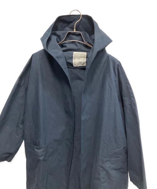 BEARDSLEY（ビアズリー）BEARDSLEY (ビアズリー) フーデッドコート ネイビー サイズ:Freeの古着・服飾アイテム