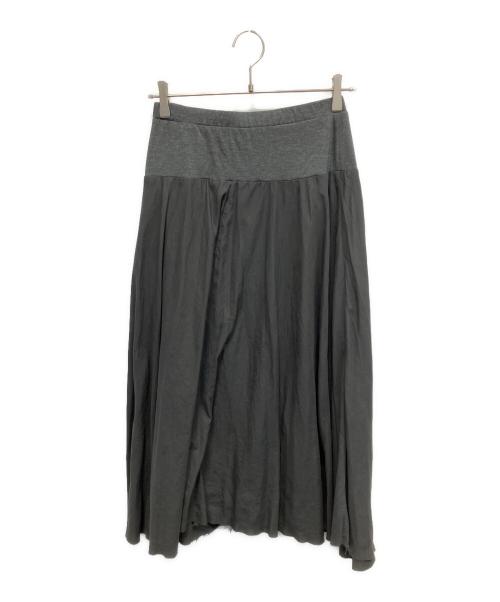 BEARDSLEY（ビアズリー）BEARDSLEY (ビアズリー) ウエストジャージースカート グレー サイズ:Freeの古着・服飾アイテム