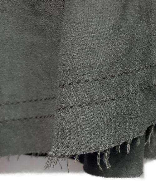 BEARDSLEY（ビアズリー）BEARDSLEY (ビアズリー) ウエストジャージースカート グレー サイズ:Freeの古着・服飾アイテム