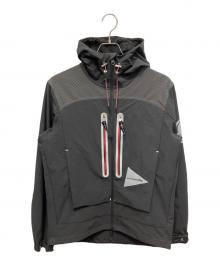 MONCLER GENIUS×and wander（モンクレール ジーニアス×アンドワンダー）の古着「ITABASHI マウンテンパーカー」｜ブラック