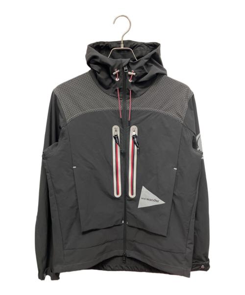 MONCLER GENIUS（モンクレール ジーニアス）MONCLER GENIUS (モンクレール ジーニアス) and wander (アンドワンダー) ITABASHI マウンテンパーカー ブラック サイズ:2の古着・服飾アイテム