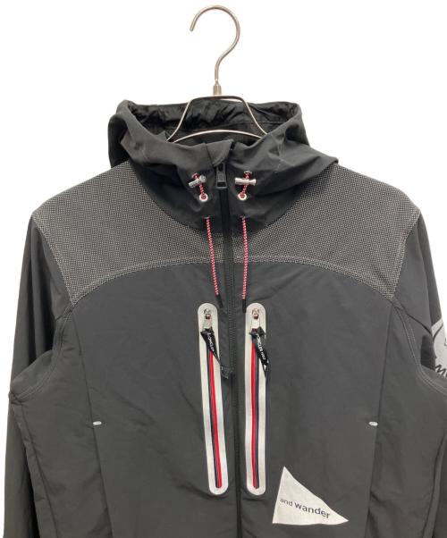 MONCLER GENIUS（モンクレール ジーニアス）MONCLER GENIUS (モンクレール ジーニアス) and wander (アンドワンダー) ITABASHI マウンテンパーカー ブラック サイズ:2の古着・服飾アイテム