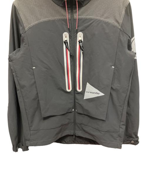 MONCLER GENIUS（モンクレール ジーニアス）MONCLER GENIUS (モンクレール ジーニアス) and wander (アンドワンダー) ITABASHI マウンテンパーカー ブラック サイズ:2の古着・服飾アイテム