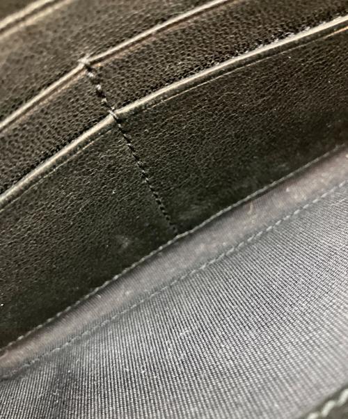 JIMMY CHOO（ジミーチュウ）JIMMY CHOO (ジミーチュウ) スタースタッズ ラウンドファスナー 00TXKN 長財布 ブラックの古着・服飾アイテム