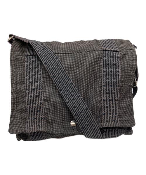HERMES（エルメス）HERMES (エルメス) エールライン バサスPM メッセンジャーバッグ ブラウンの古着・服飾アイテム