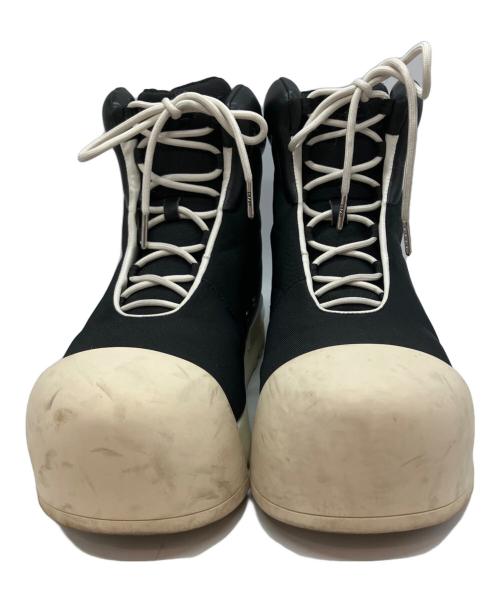 F.V.V.O（フリーワールドオーダー＆ロックスター）F.V.V.O (フリーワールドオーダー＆ロックスター) ROCKSTA (ロックスター) THICK SOLED HIGH TOP BOOTS ブラック×ホワイト サイズ:27.5cmの古着・服飾アイテム