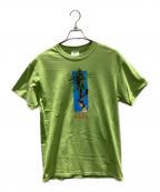 TIGHTBOOTH PRODUCTIONタイトブースプロダクション）の古着「プリントTシャツ」｜グリーン