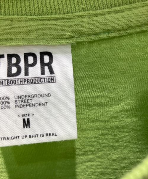 TIGHTBOOTH PRODUCTION（タイトブースプロダクション）TIGHTBOOTH PRODUCTION (タイトブースプロダクション) プリントTシャツ グリーン サイズ:Mの古着・服飾アイテム