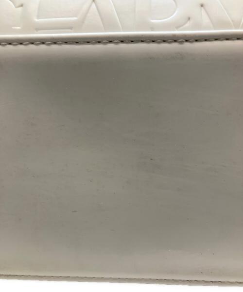 ARMANI EXCHANGE（アルマーニ エクスチェンジ）ARMANI EXCHANGE (アルマーニ エクスチェンジ) オールオーバーエンボスロゴミニトートバッグ トートバッグ ホワイトの古着・服飾アイテム