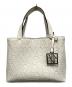 ARMANI EXCHANGE（アルマーニ エクスチェンジ）の古着「オールオーバーエンボスロゴミニトートバッグ トートバッグ」｜ホワイト