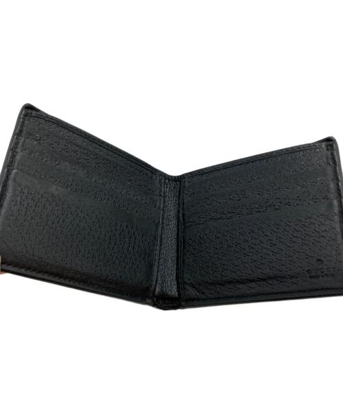 GUCCI（グッチ）GUCCI (グッチ) GGサイケデリック 2149  2つ折り財布 ブラックの古着・服飾アイテム