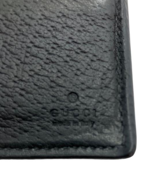 GUCCI（グッチ）GUCCI (グッチ) GGサイケデリック 2149  2つ折り財布 ブラックの古着・服飾アイテム