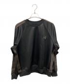 Needlesニードルズ）の古着「24AW クルーネック 長袖カットソー」｜ブラック