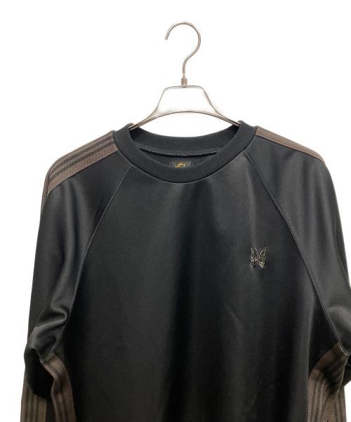 Needles（ニードルズ）Needles (ニードルズ) 24AW クルーネック 長袖カットソー ブラック サイズ:Mの古着・服飾アイテム