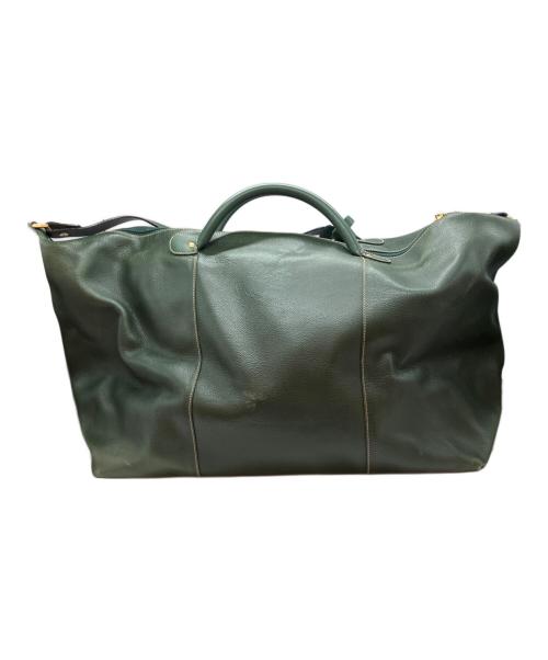 dunhill（ダンヒル）dunhill (ダンヒル) 2wayボストンバッグ ブラウンの古着・服飾アイテム