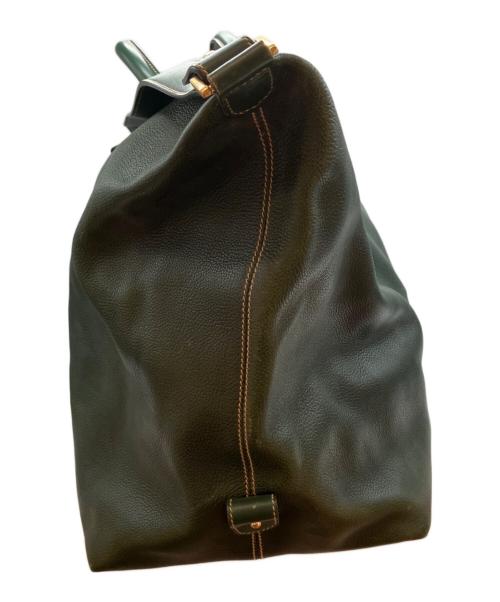 dunhill（ダンヒル）dunhill (ダンヒル) 2wayボストンバッグ ブラウンの古着・服飾アイテム
