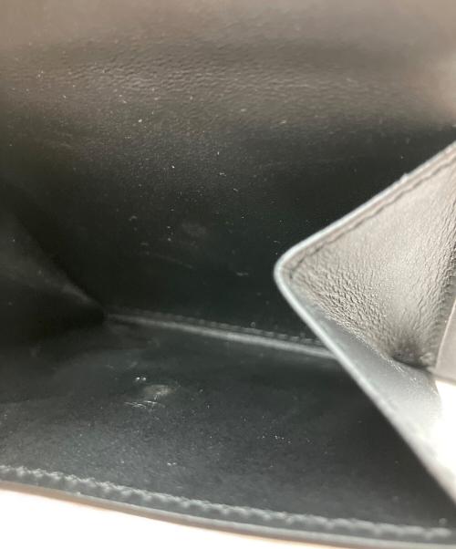 LOEWE（ロエベ）LOEWE (ロエベ) パズルバイフォールドコインウォレット(クラシックカーフ）062436 2つ折り財布 ブラックの古着・服飾アイテム