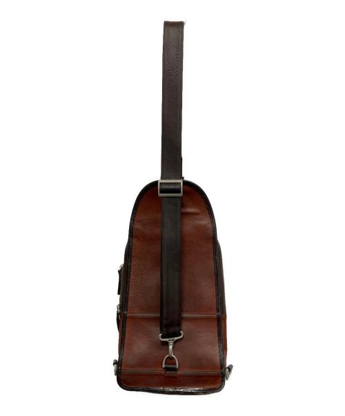 cocomeister（ココマイスター）cocomeister (ココマイスター) ボディーバッグ ブラウンの古着・服飾アイテム