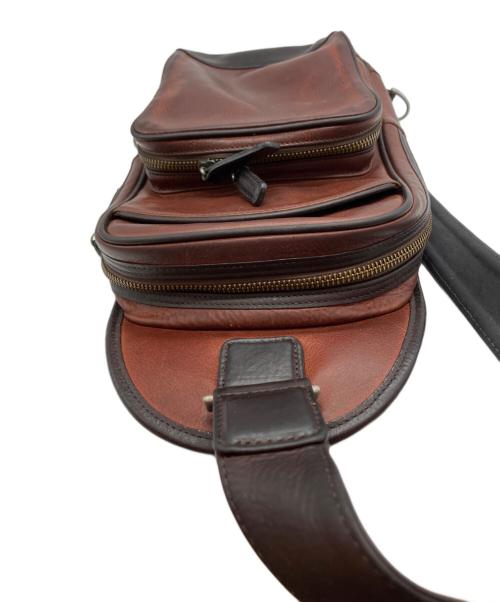 cocomeister（ココマイスター）cocomeister (ココマイスター) ボディーバッグ ブラウンの古着・服飾アイテム