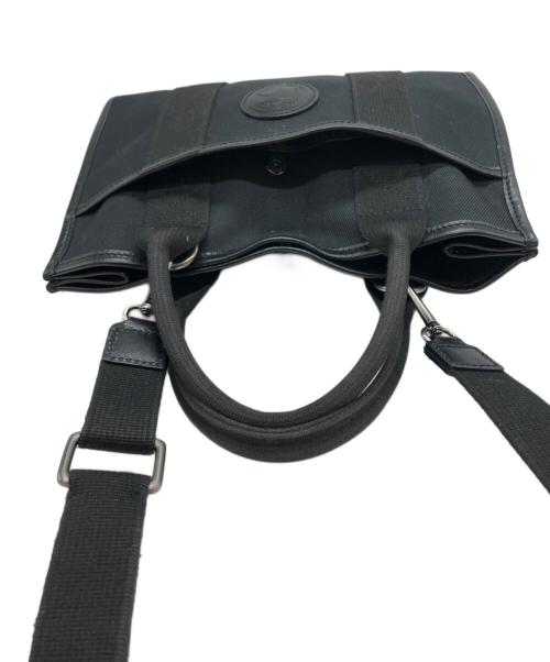 HUNTING WORLD（ハンティングワールド）HUNTING WORLD (ハンティングワールド) 622201 ２WAYトートバッグ ブラックの古着・服飾アイテム