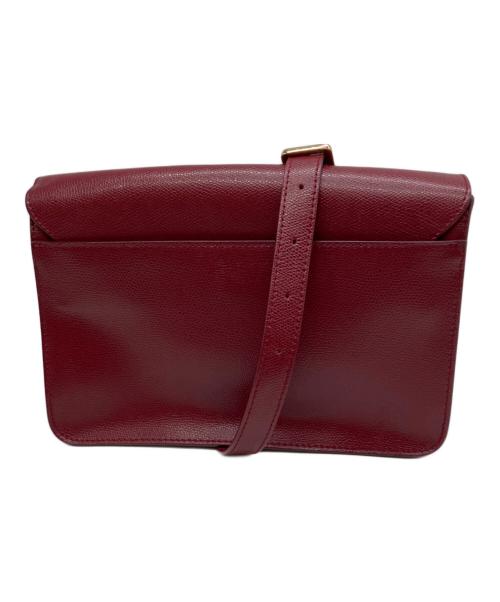 FURLA（フルラ）FURLA (フルラ) メトロポリス チェーンショルダーバッグ レッドの古着・服飾アイテム