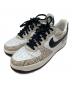 NIKE（ナイキ）の古着「AIR FORCE 1 RETRO 【COCOA SNAKE】 ローカットスニーカー」｜ホワイト×カーキ