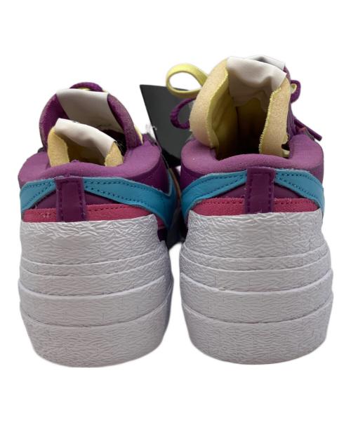NIKE（ナイキ）NIKE (ナイキ) sacai (サカイ) KAWS (カウズ) PURPLE DUSK/LAGOON PULSE-WHITE ローカットスニーカー ホワイト×パープル サイズ:27.5cmの古着・服飾アイテム