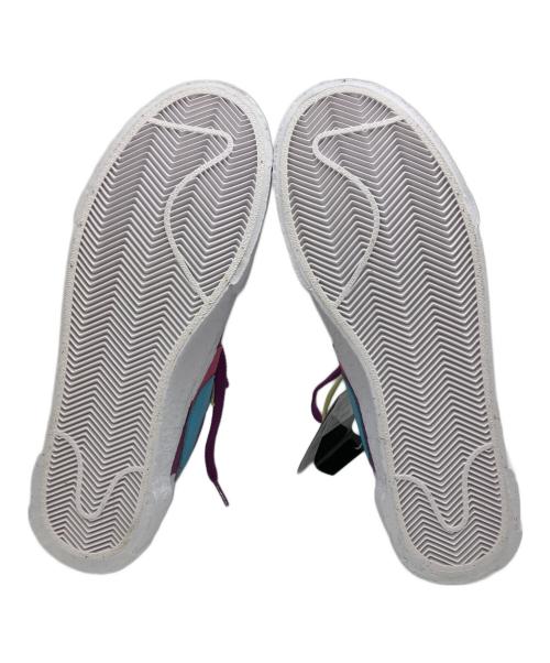 NIKE（ナイキ）NIKE (ナイキ) sacai (サカイ) KAWS (カウズ) PURPLE DUSK/LAGOON PULSE-WHITE ローカットスニーカー ホワイト×パープル サイズ:27.5cmの古着・服飾アイテム
